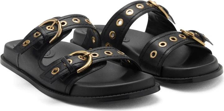 Buckle Slide Sandal