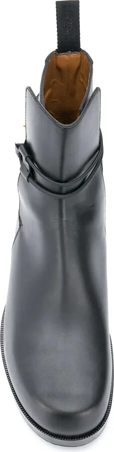 Buckle-Strap Ankle Boots - Image 4
