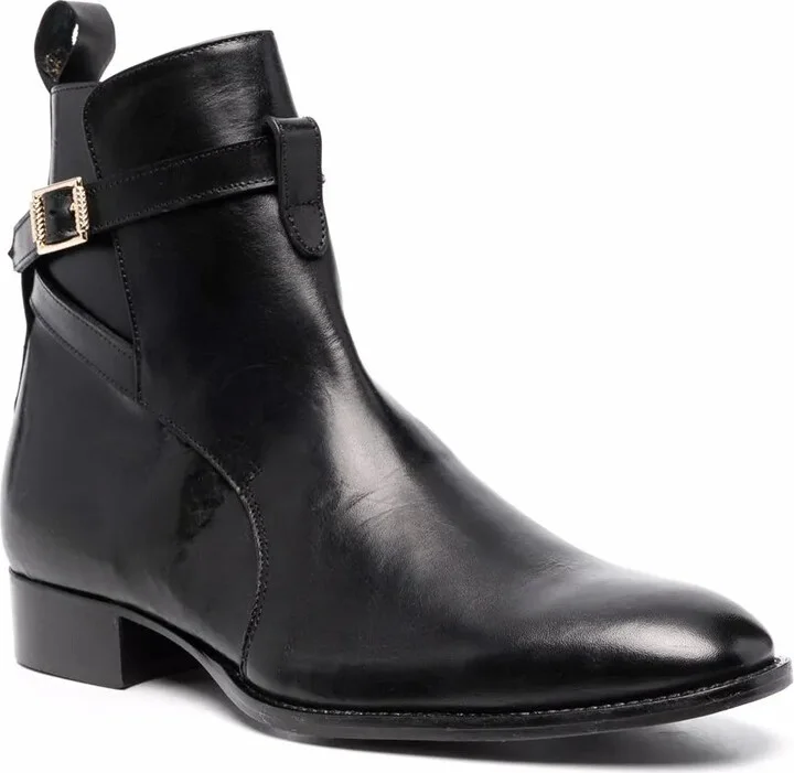 Buckle Strap Ankle Boots - Image 2
