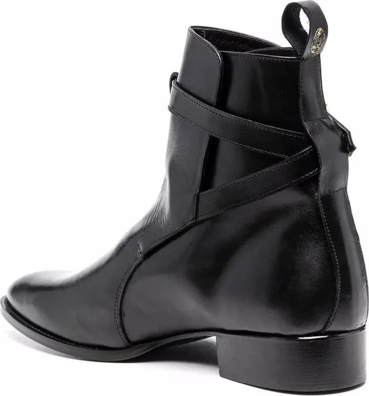 Buckle Strap Ankle Boots - Image 3