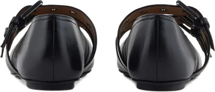 Buckle-Strap Ballet Flats - Image 3