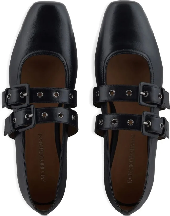 Buckle-Strap Ballet Flats - Image 4