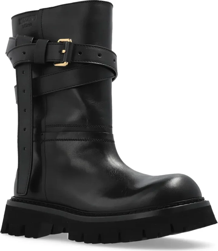 Buckle-Strap Boots - Image 2