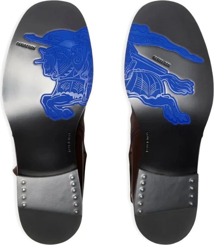Buckle-Strap Equestrian-Knight Boots - Image 5