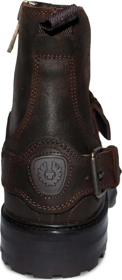 Buckle-Strap Leather Boots - Image 4
