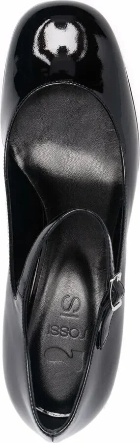 Buckle-Strap Leather Pumps - Image 4