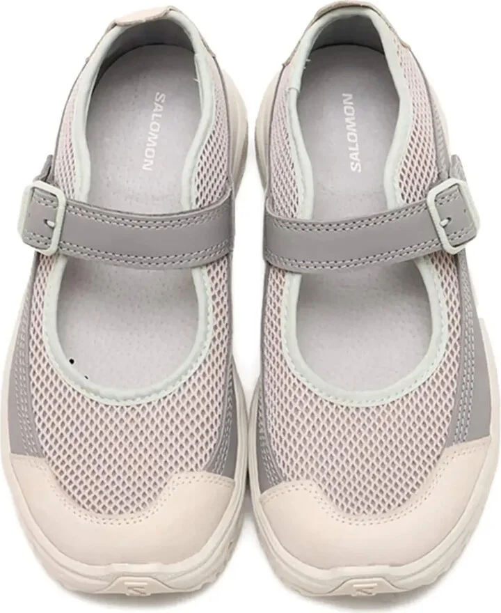Buckle-Strap Mesh Trainers - Image 4