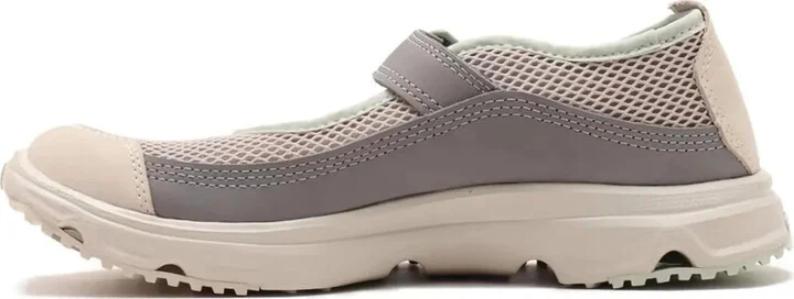 Buckle-Strap Mesh Trainers