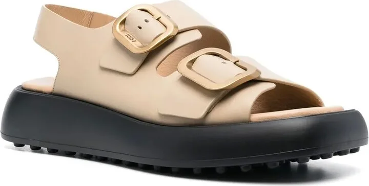 Buckle-Strap Open-Toe Sandals - Image 2