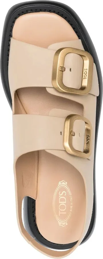 Buckle-Strap Open-Toe Sandals - Image 4
