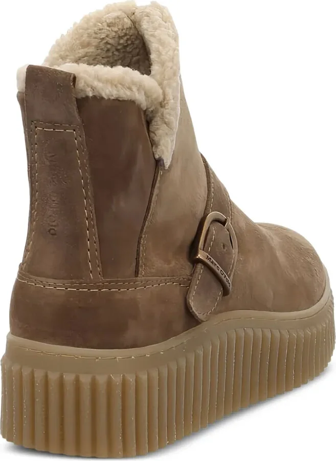 Buckle-Strap Platform Ankle Boots - Image 2