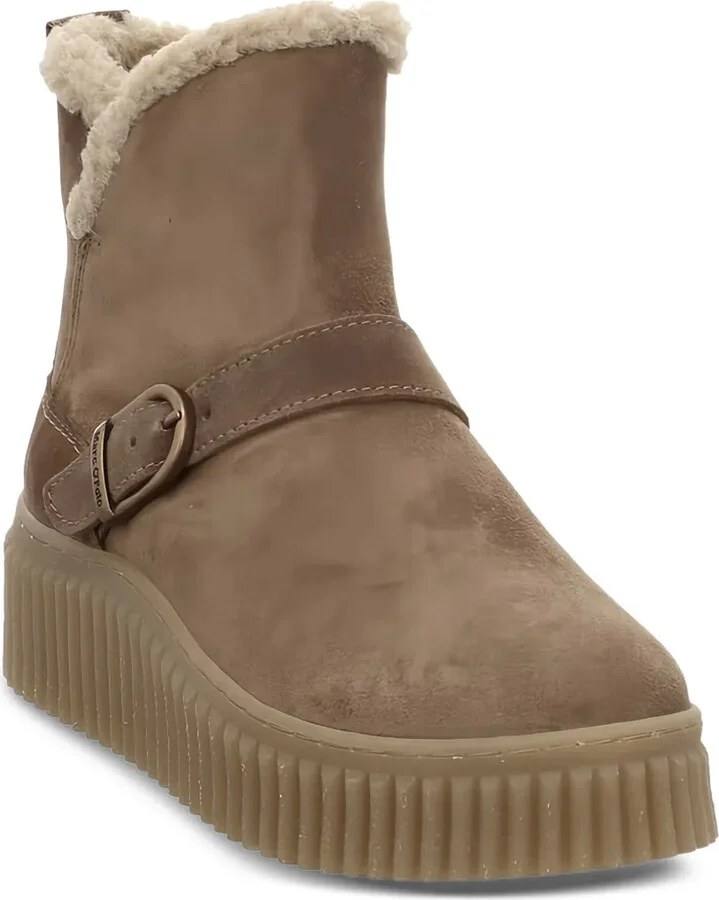 Buckle-Strap Platform Ankle Boots - Image 4