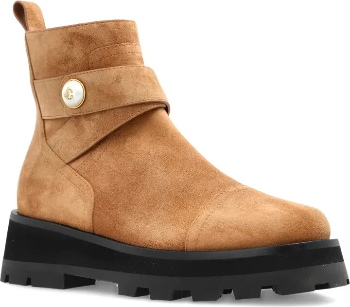 Buckle-Strap Platform Boots - Image 2