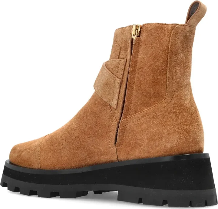 Buckle-Strap Platform Boots - Image 4
