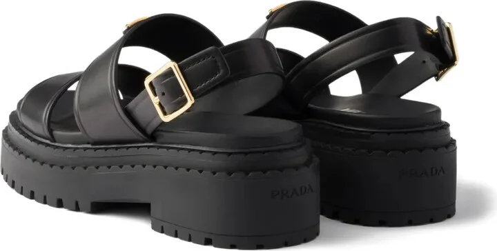 Buckle-Strap Platform Sandals - Image 3