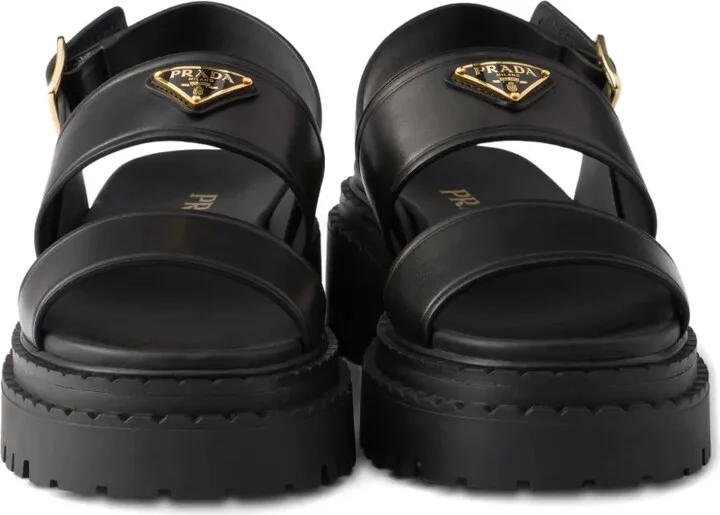 Buckle-Strap Platform Sandals - Image 4