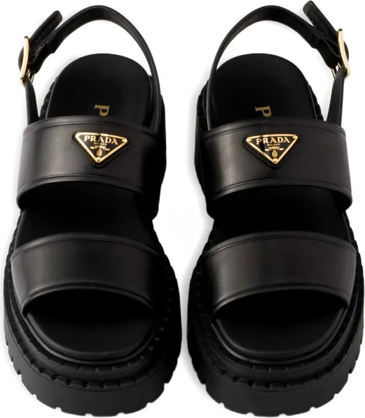 Buckle-Strap Platform Sandals - Image 5