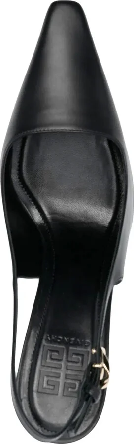 Buckle-Strap Pointed-Toe Pumps - Image 4