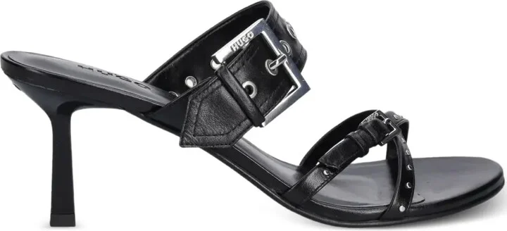 Buckle-Strap Sandals