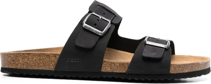 Buckle-Strap Sandals