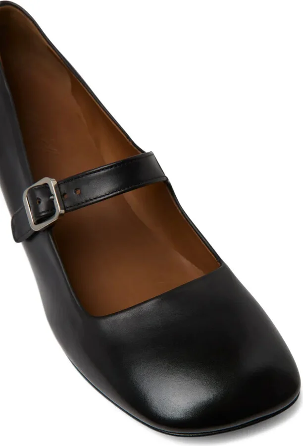 Buckle-Strap Square-Toe Shoes - Image 4