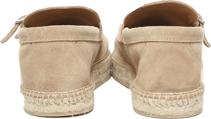 Buckle-Strap Suede Espadrilles - Image 3