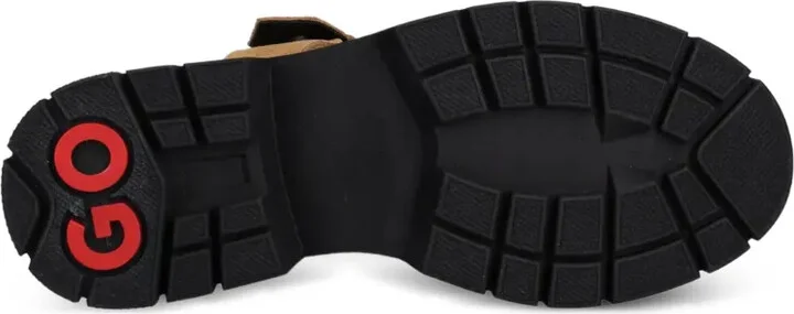 Buckle-Strap Suede Sandals - Image 4