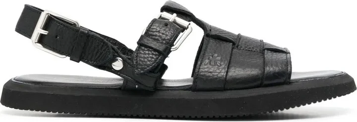 Buckle-Straps Sandals