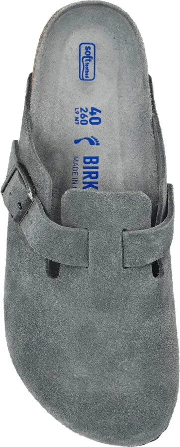 Buckle Suede Mules - Image 3