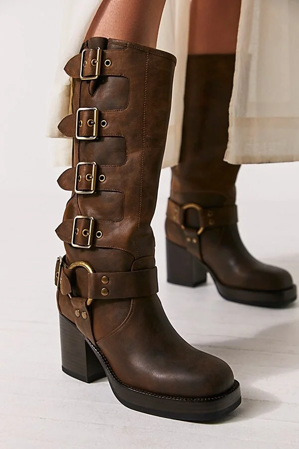Buckle Up Baby Moto Boots - Image 2