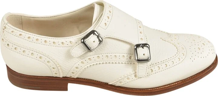 Buckle Wrap Derby Shoes