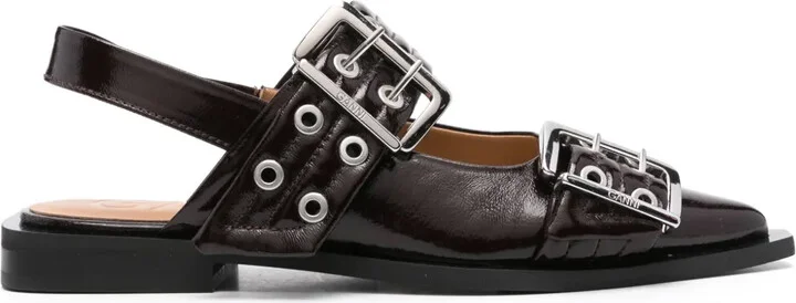 Buckled Ballet Flats