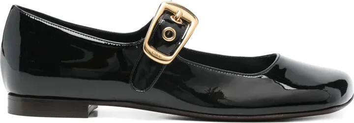 Buckled Ballet Flats