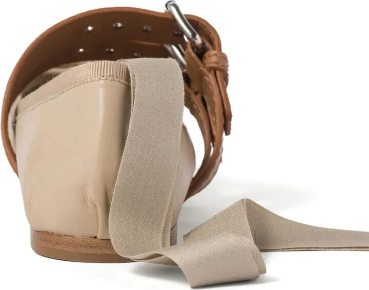 Buckled Ballet Pumps - Image 3