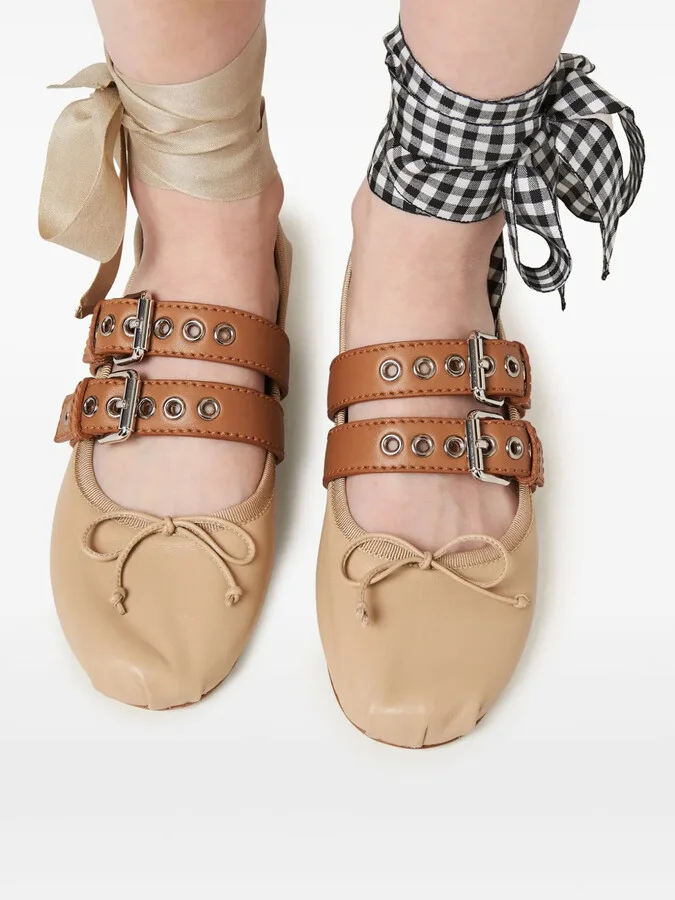 Buckled Ballet Pumps - Image 5
