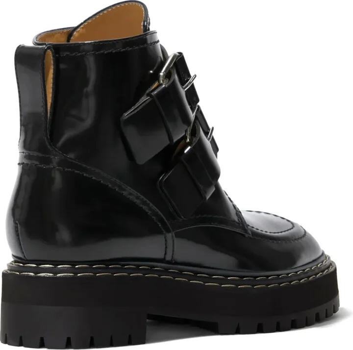 Buckled Bike Boots - Image 3