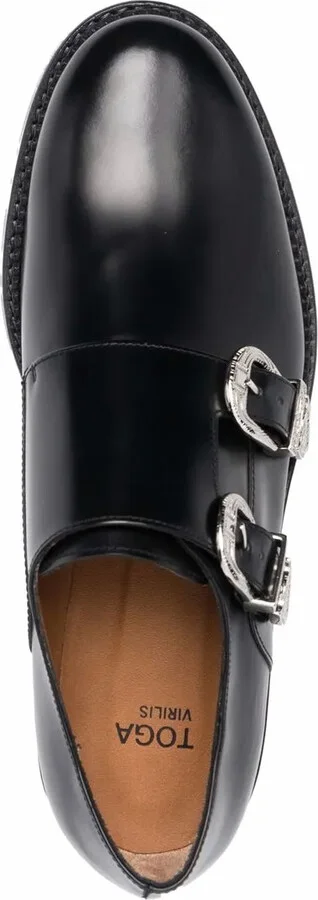 Buckled Bos Taurus Monk Shoes - Image 4