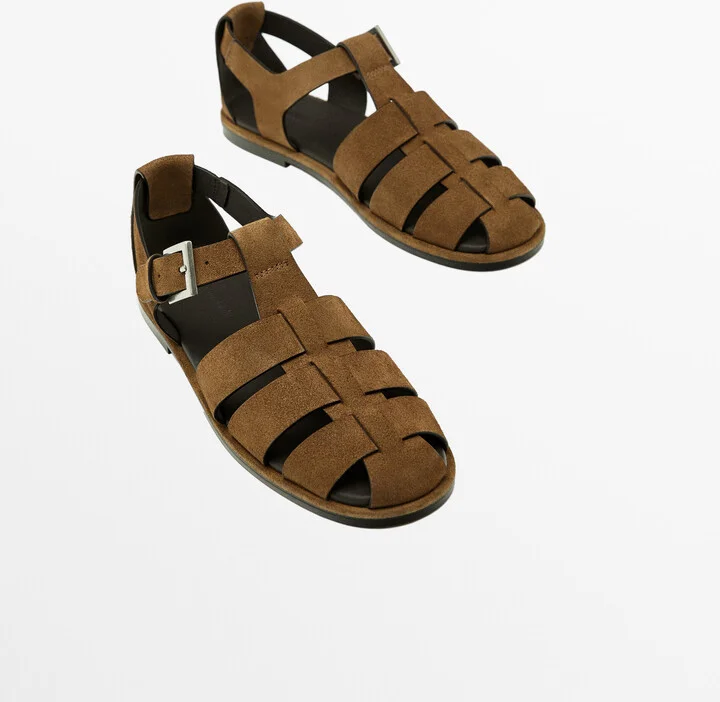 Buckled Cage Sandals - Image 3