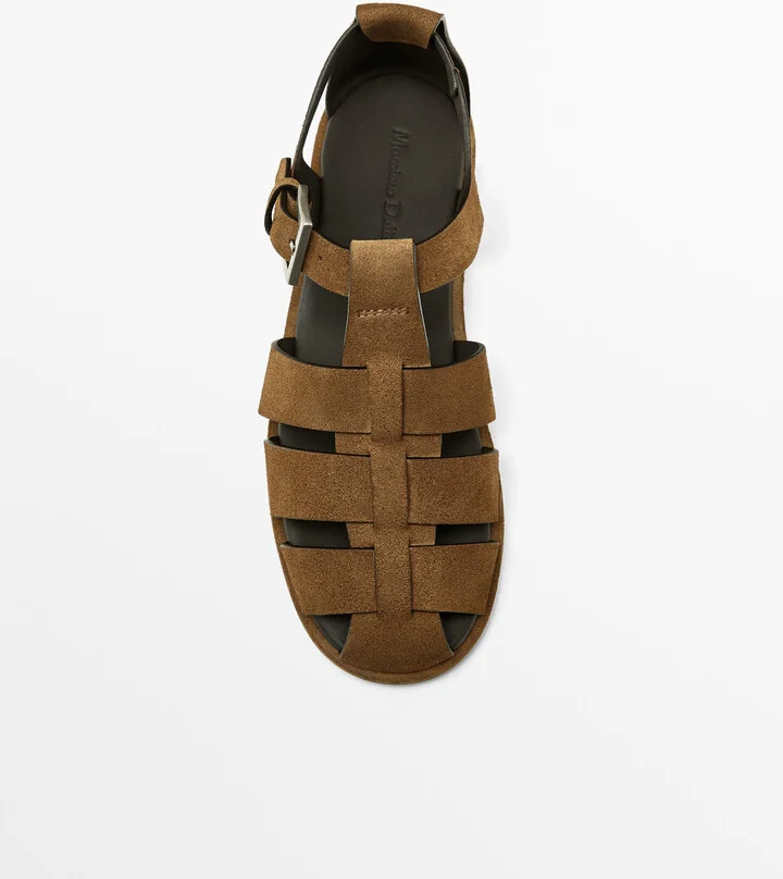Buckled Cage Sandals - Image 5