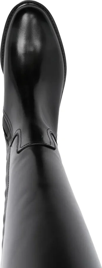 Buckled Knee-High Boots - Image 4