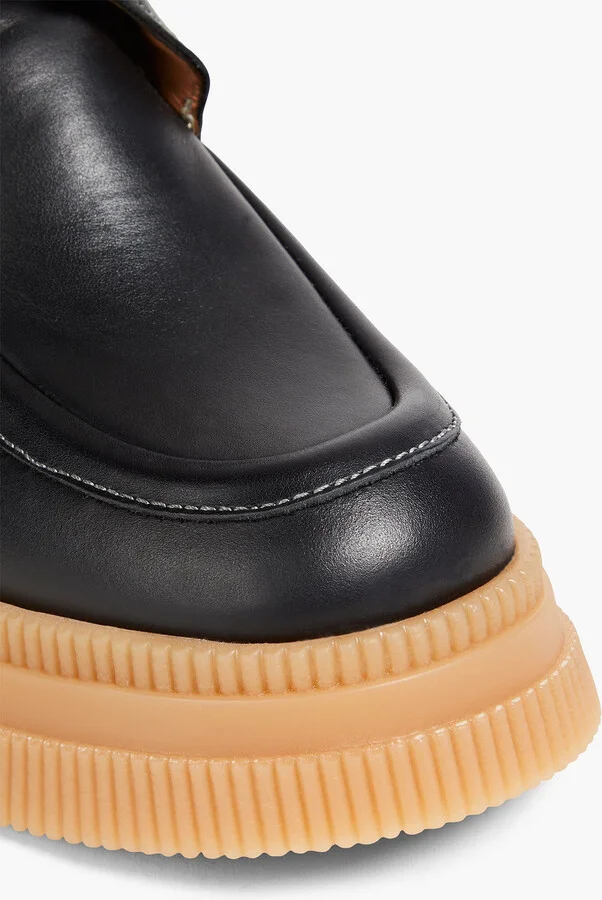 Buckled leather ankle boots - Image 4