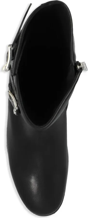 Buckled Leather Boots - Image 4