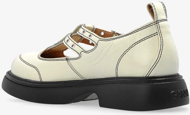Buckled Leather Loafers - Image 2