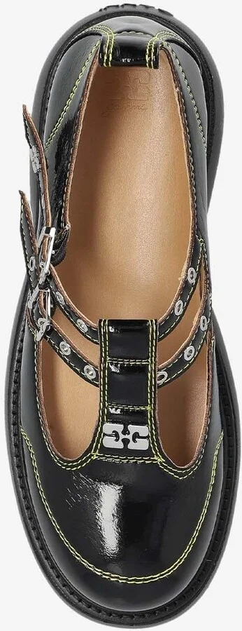 Buckled Leather Loafers - Image 3