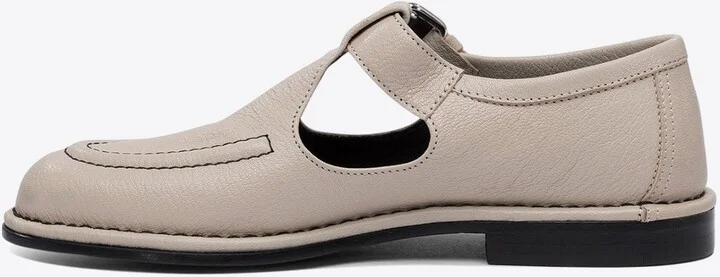 Buckled Leather Loafers - Image 2