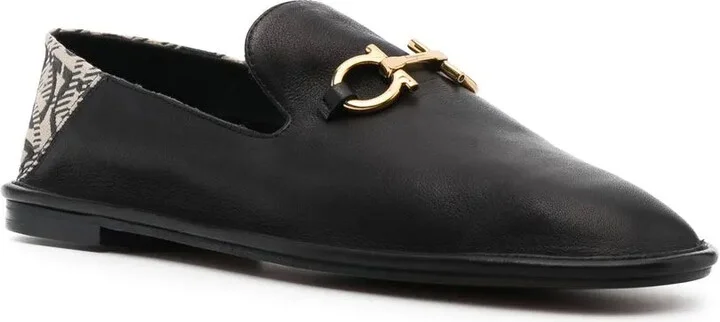 Buckled Leather Loafers - Image 2