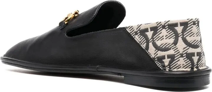 Buckled Leather Loafers - Image 3