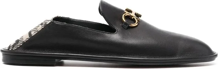 Buckled Leather Loafers - Image 5