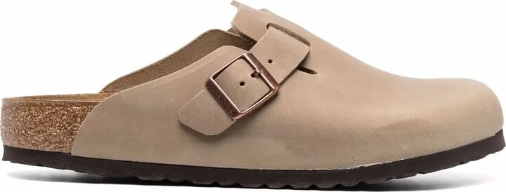Buckled Leather Loafers