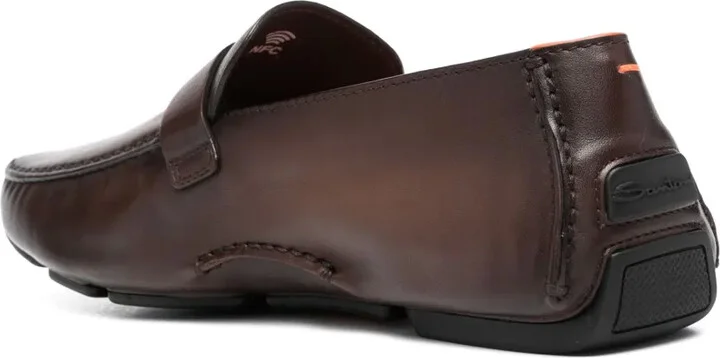 Buckled Leather Monk Shoes - Image 3
